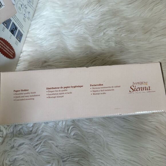 Sienna Collection by Inspirations Bathroom Hardware Accessories Set Black - Picture 12 of 15